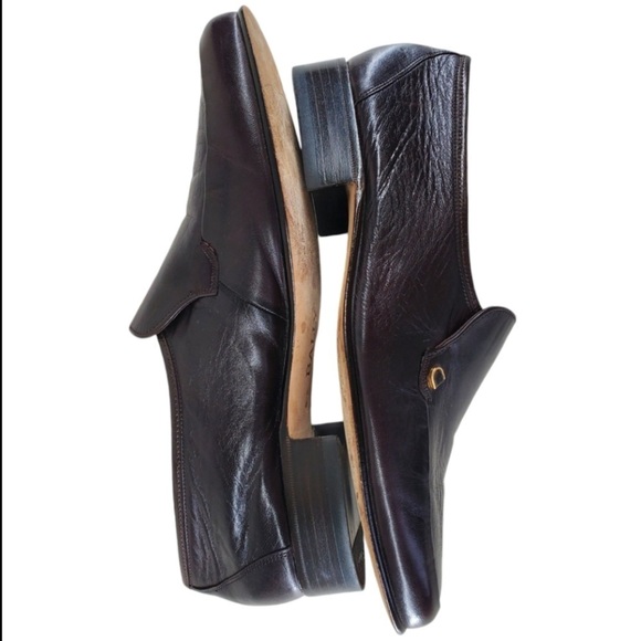 Bally Continental Salem 558 Loafer Shoe Men 8M Dk Brown Soft Leather Lightweight main image 6